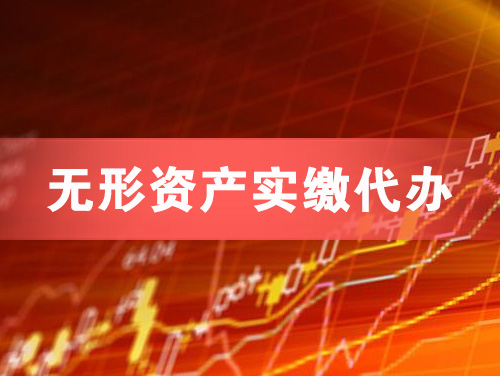 济源无形资产实缴资本代办